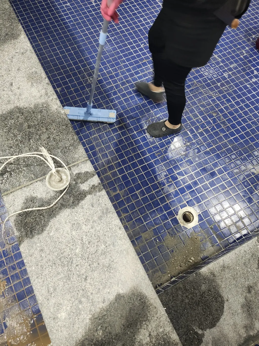 줄눈 복원 — 숭인동 목욕탕청소 현장