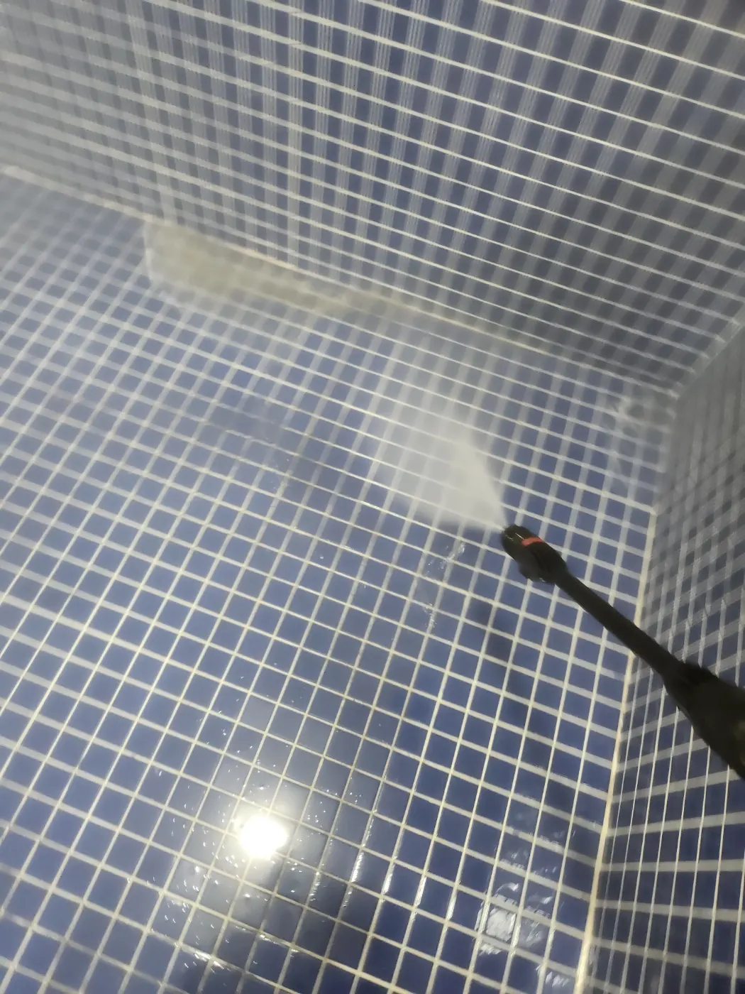 타일 줄눈 세정 — 하남시 목욕탕청소 현장