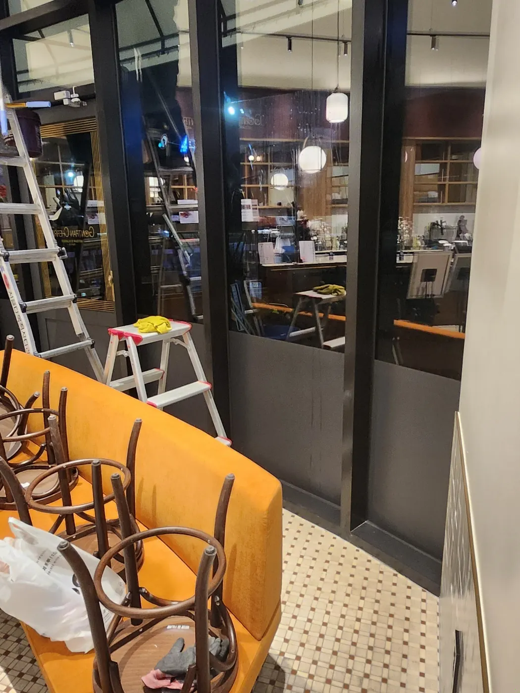 기계 세정 작업 — 여주시 카페청소 현장