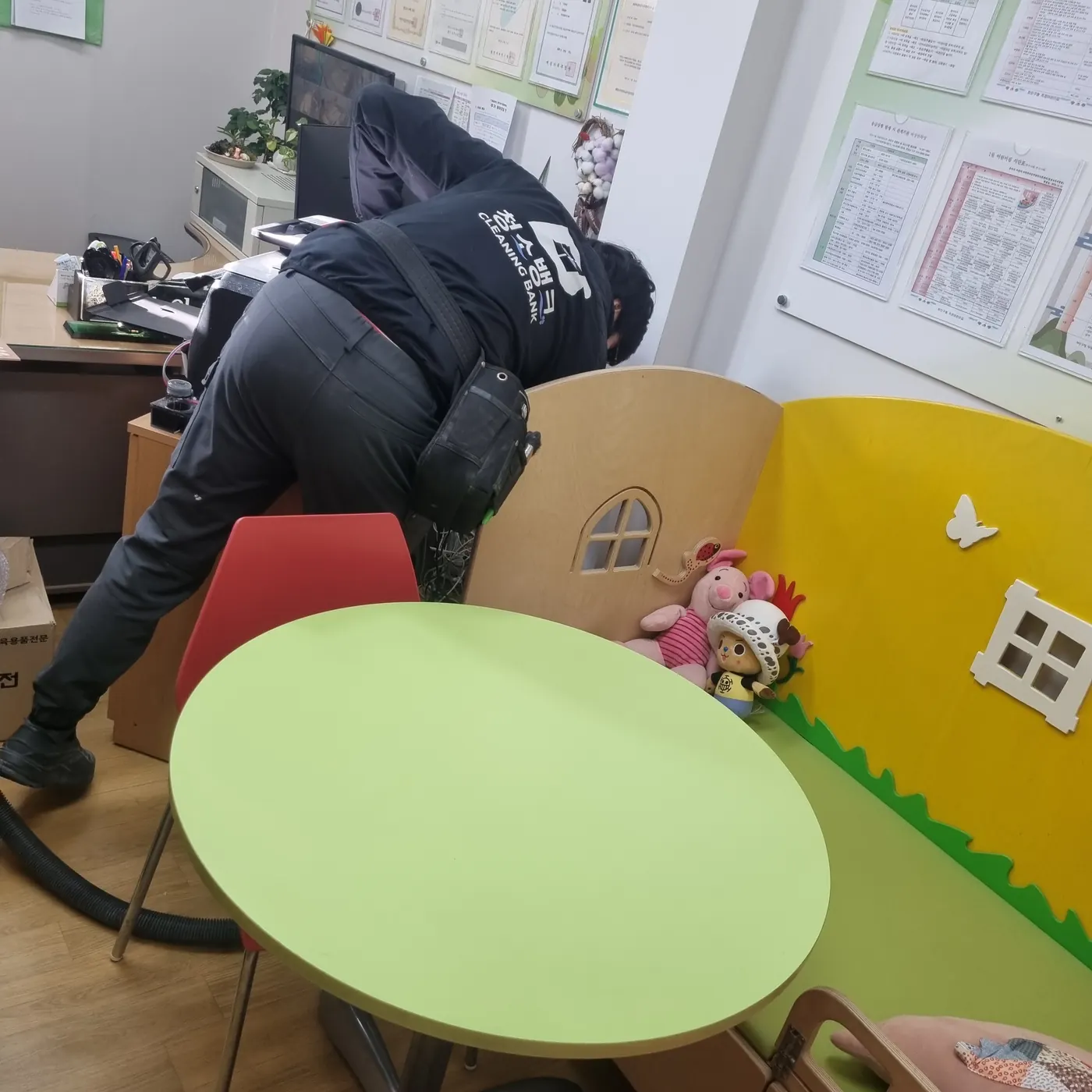 양평군 어린이집청소 시공 현장 — 보육실 정리