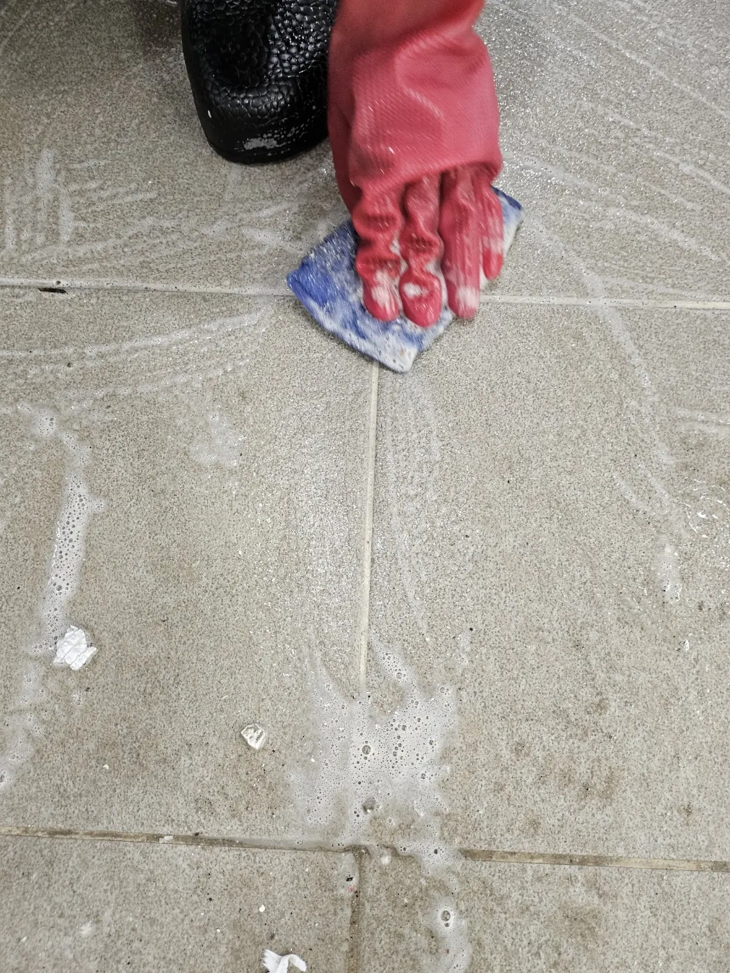 바닥 세정 — 도척면 어린이집청소 현장