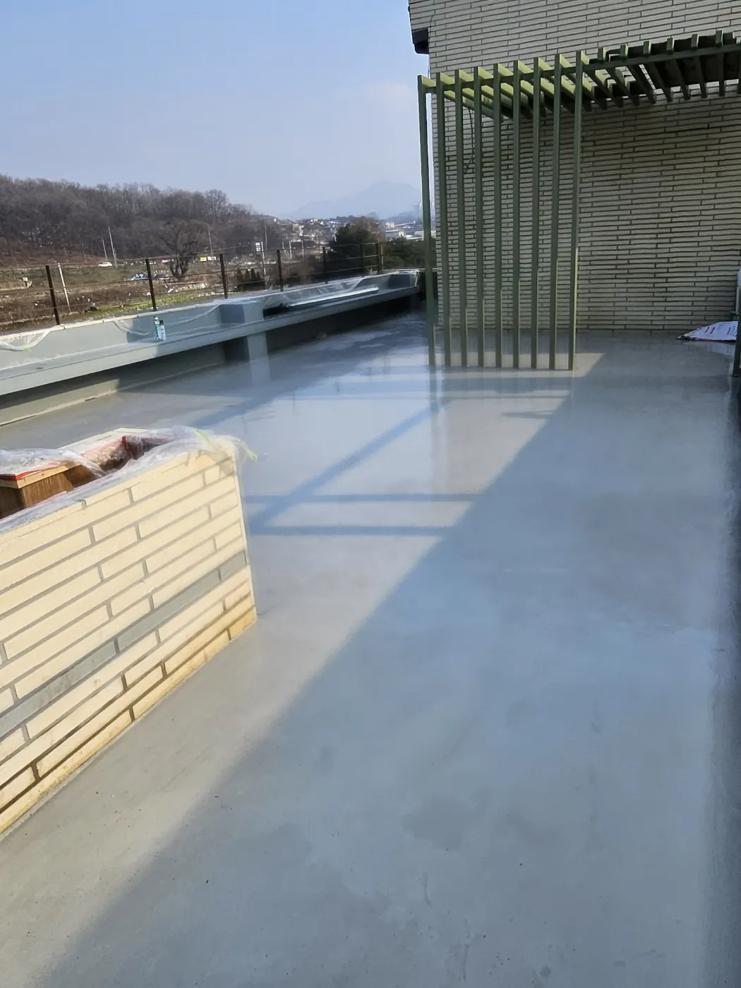 분진 제거 — 항동 준공청소 현장