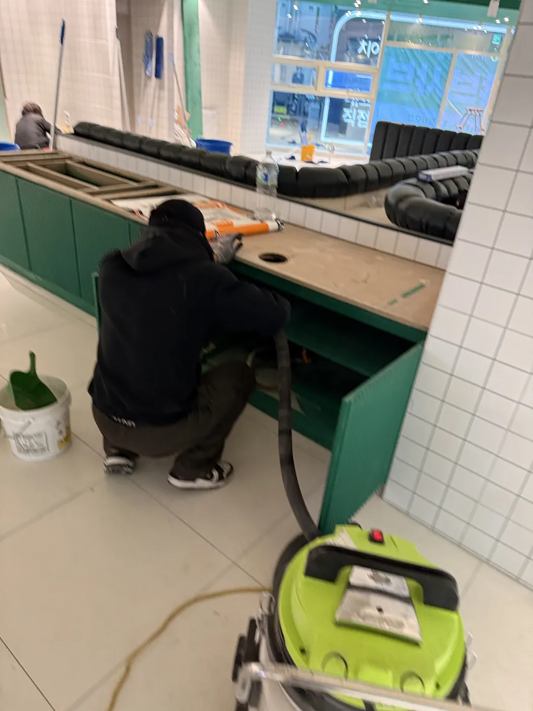 배기 설비 세정 — 성남시 식당청소 현장