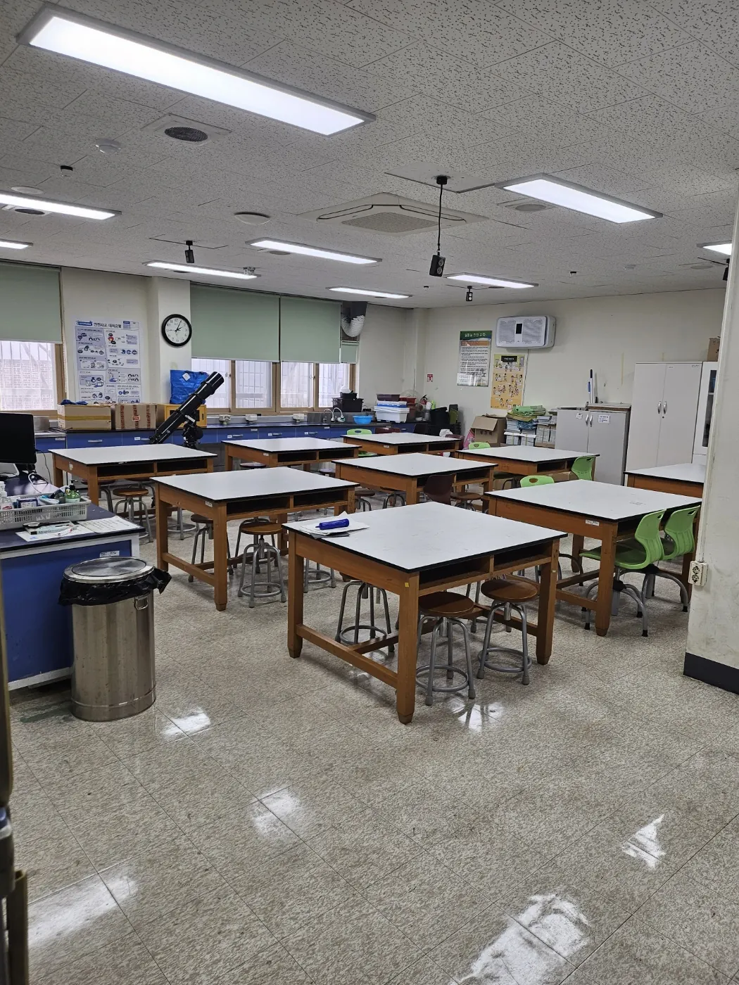 특별교실 정리 — 상산곡동 학교청소 현장