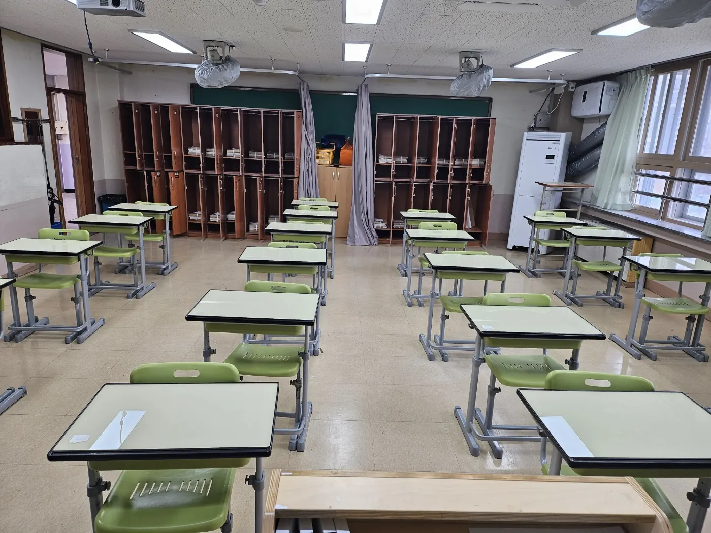 특별교실 정리 — 광주시 학교청소 현장